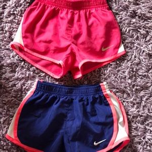 Nike Tempo toddler girls shorts size 2-3 (2 pair)